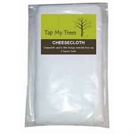 Tippen Sie auf meine Bäume, Ahornsirup Cheesecloth Filter Sheet, 2-Sq. Yds.