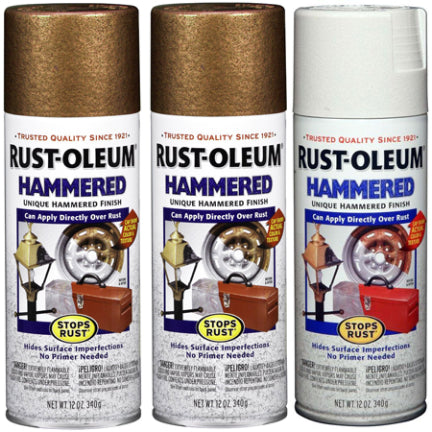 Rust-Oleum, GEHÄMMERT, 12OZ KUPFER