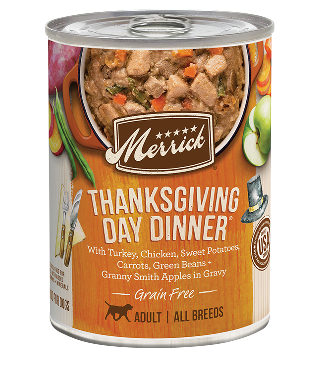 Merrick, Getreidefreies Thanksgiving-Dinner in Bratensoße