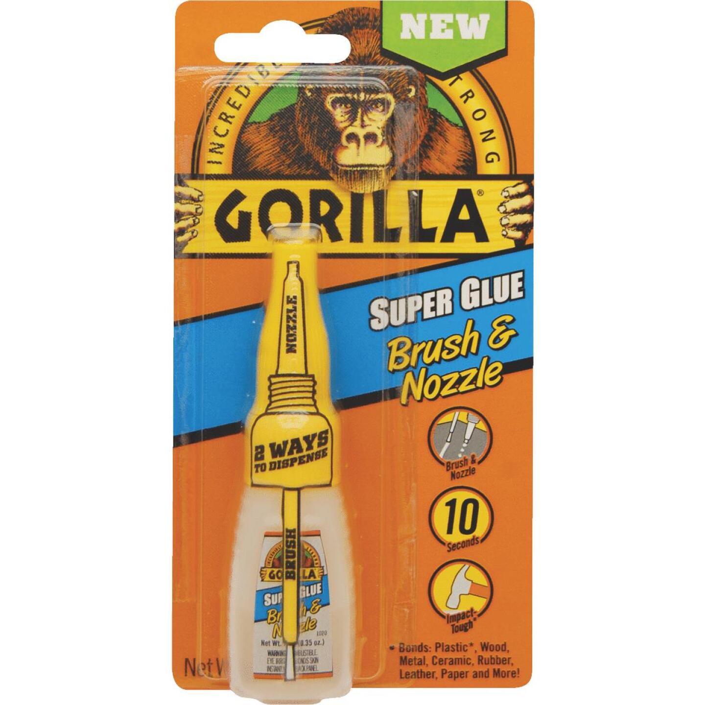 Gorilla, Gorilla 0,42 Oz. Flüssiger Flaschenpinsel & Düse Superkleber