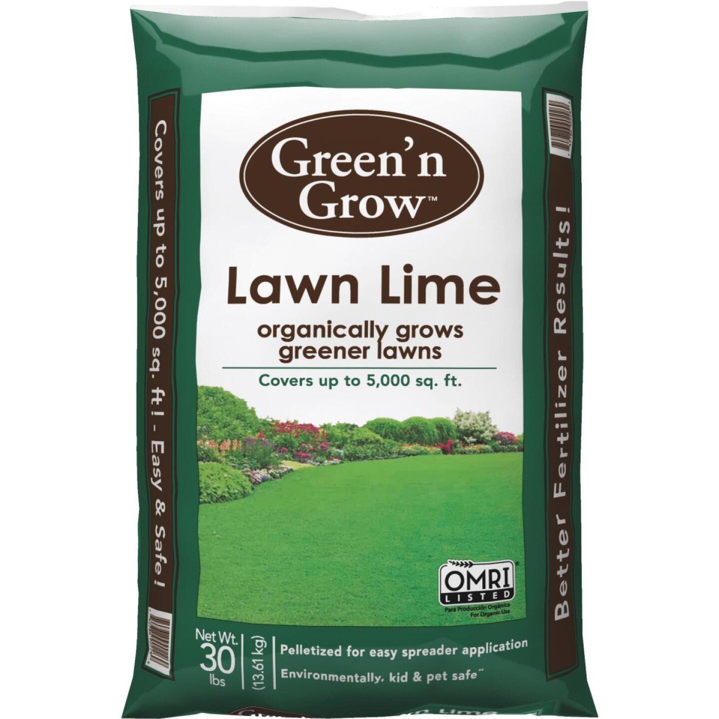 Grün N Wachsen, Green N Grow 30 Lb. Rasen-Kalk