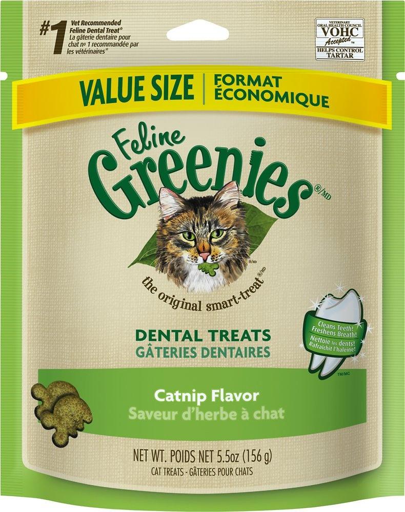 Grünzeug, Greenies Feline Dental Katzenminze Geschmack Katze behandelt