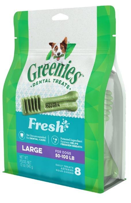 Grünlinge, Greenies Große Minze Zahnkausnacks für Hunde