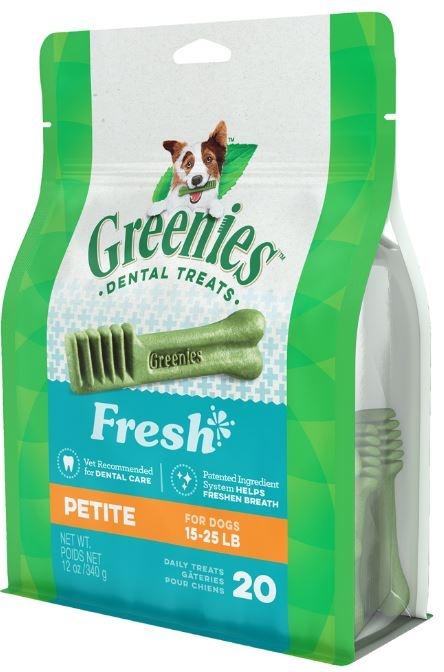 Grünlinge, Greenies Petite Minze Zahnpflege für Hunde