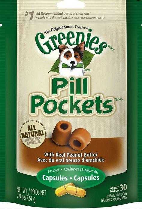 Greenies, Greenies Pill Pockets Canine Erdnussbutter Hundeleckerlis