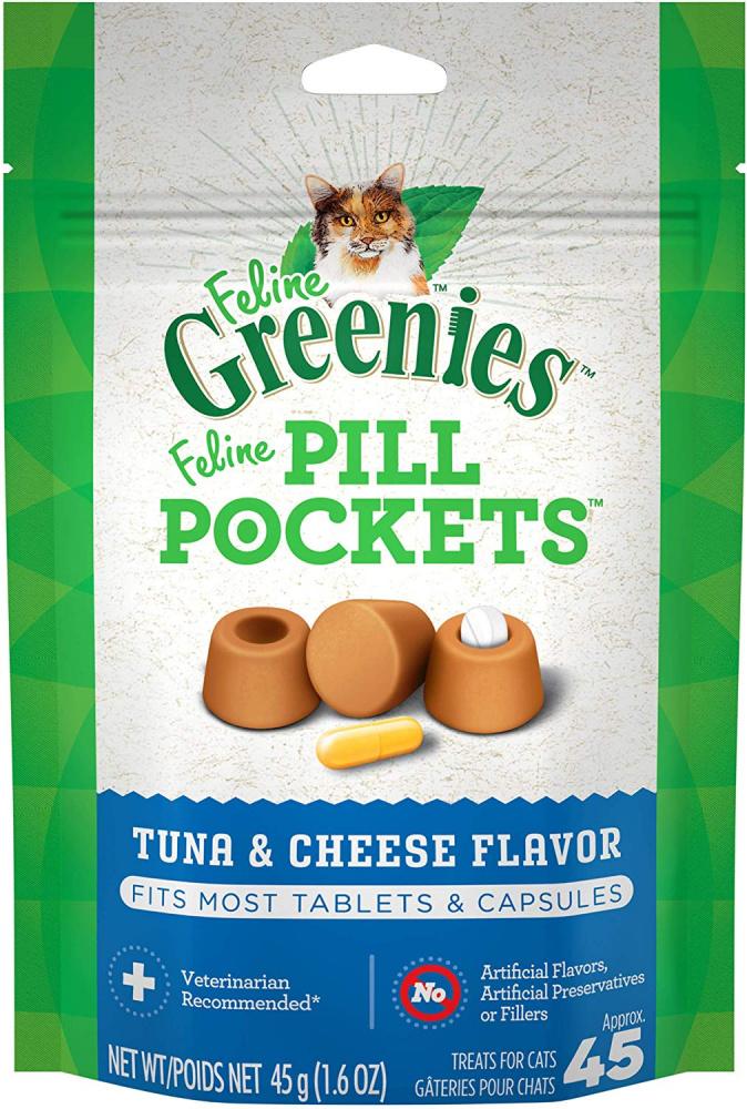 Grünlinge, Greenies Pill Pockets Thunfisch & Käse-Geschmack für Katzen
