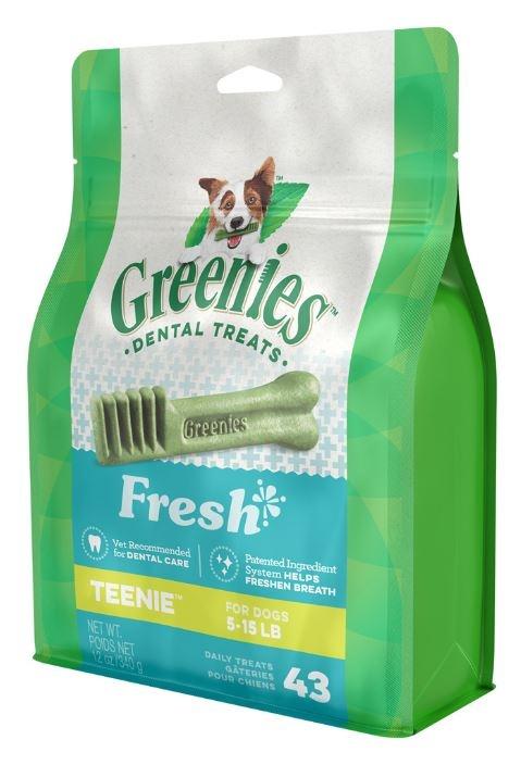 Grünlinge, Greenies Teenie Minze Zahnkausnacks für Hunde