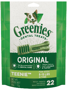 Grünlinge, Greenies Teenie Original Zahnkausnacks für Hunde