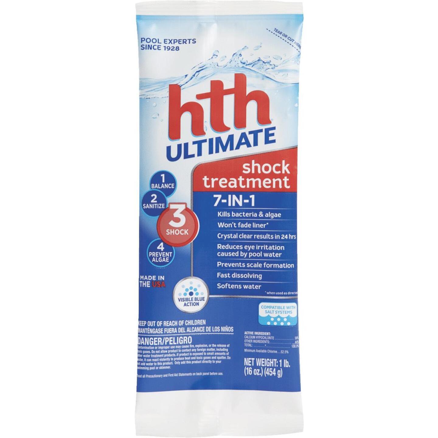 HTH, HTH 1 Lb. Ultimatives 7-in-1 Schock-Granulat