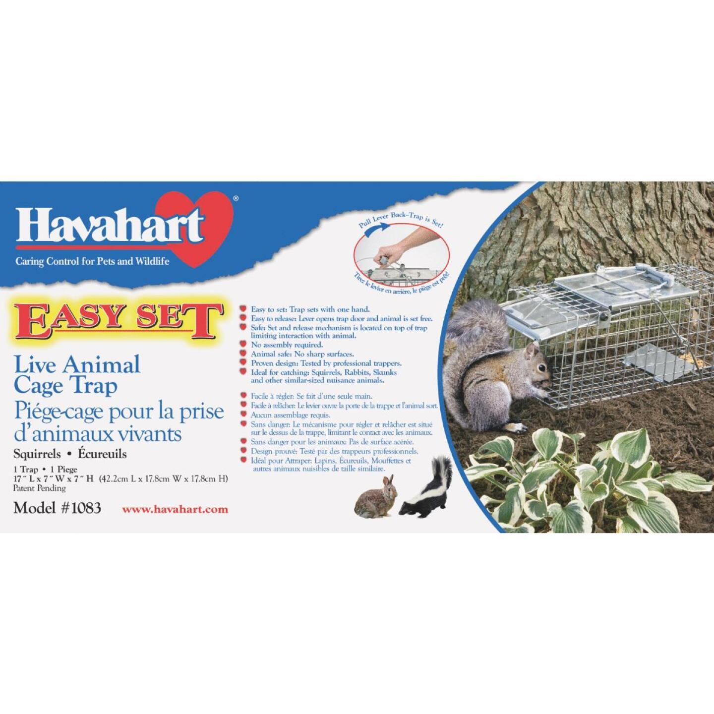 Havahart, Havahart Easy Set Verzinkter Stahl 17 In. Lebendfalle für Eichhörnchen