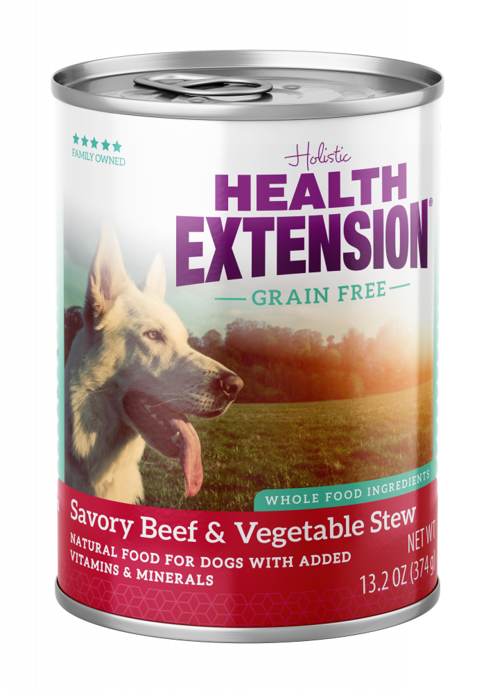 Gesundheit Erweiterung, Health Extension Grain Free Savory Beef Stew Dosenfutter für Hunde