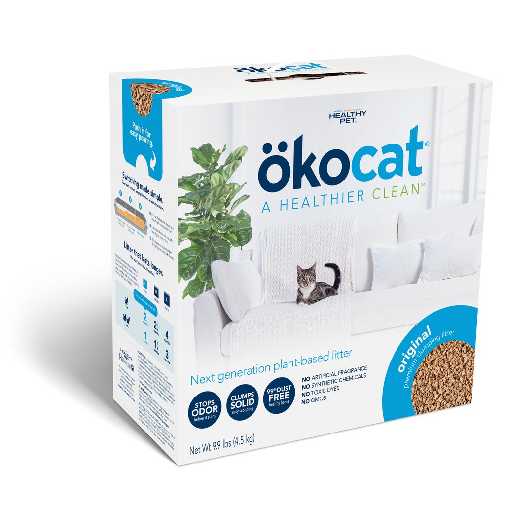 Gesundes Haustier, Healthy Pet ökocat® Original Premium Klumpendes Holz-Katzenstreu