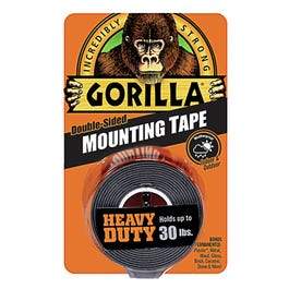 Gorilla, Heavy Duty Montageband, schwarz, 1 x 60-In.