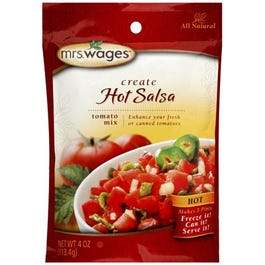 Frau Wages, Heiße Salsa-Tomaten- und Konservenmischung, 4 oz.