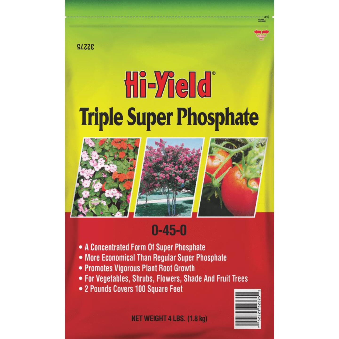 Hi-Yield, Hi-Yield 4 Lb. 0-45-0 Dreifach-Superphosphat-Trockenpflanzennahrung