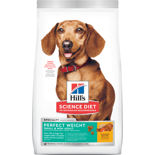 Hill's Tiernahrung, Hill's Science Diet Adult Perfect Weight Small & Mini Hundefutter