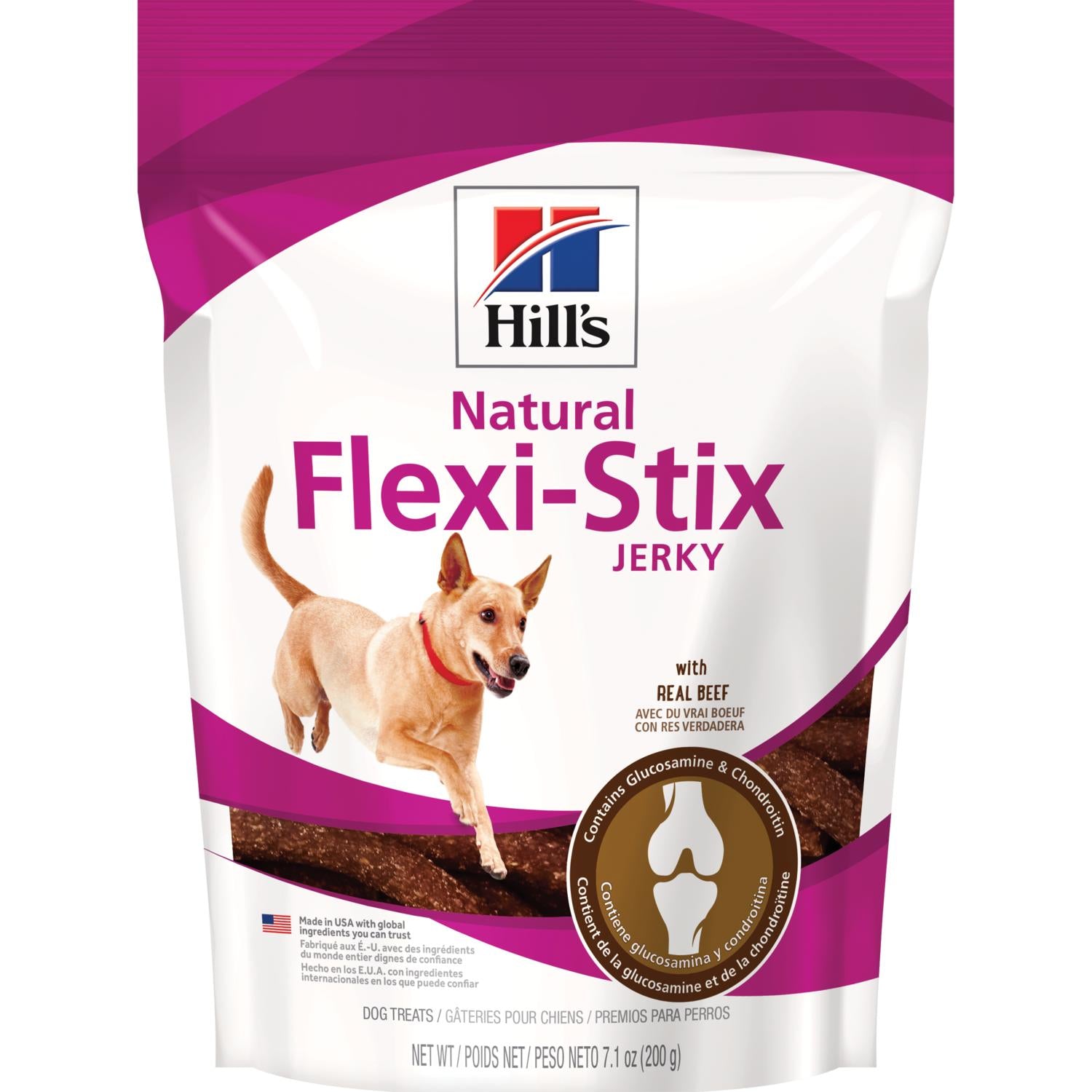 Hill's Tiernahrung, Hill's® Natural Flexi-Stix Rindfleisch Jerky Leckerli für Hunde