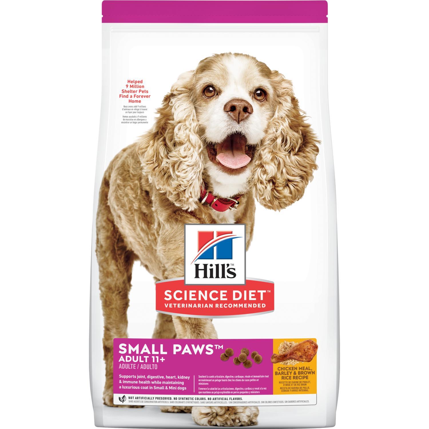 Hill's Tiernahrung, Hill's® Science Diet® Adult 11+ Small Paws™ Hundefutter