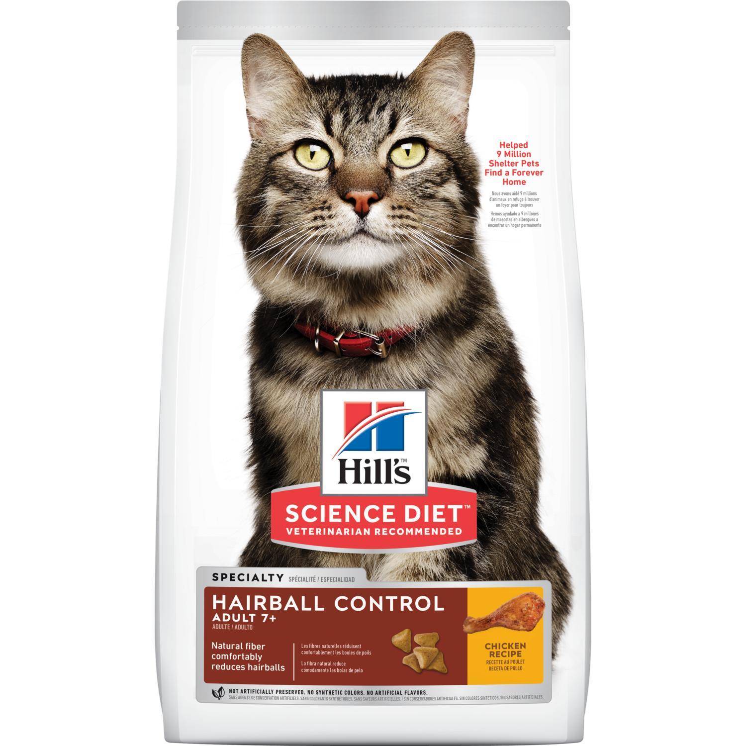 Hill's Tiernahrung, Hill's® Science Diet® Adult 7+ Hairball Control Katzenfutter