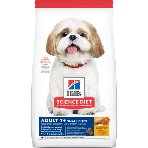 Hill's Tiernahrung, Hill's® Science Diet® Adult 7+ Small Bites Hühnerfleisch, Gerste & Reis Rezeptur Hundefutter