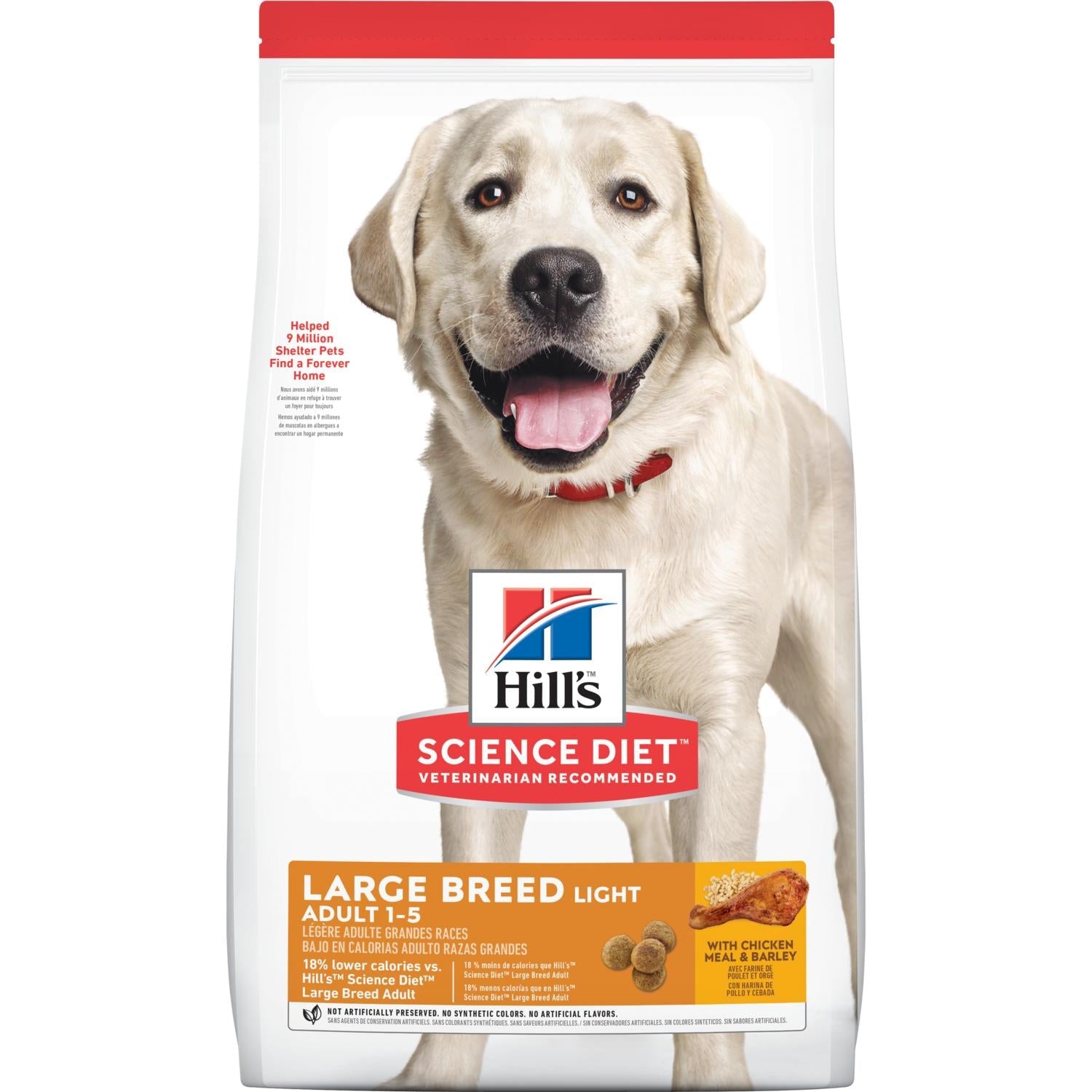 Hill's Tiernahrung, Hill's® Science Diet® Adult Große Rassen Light Hundefutter