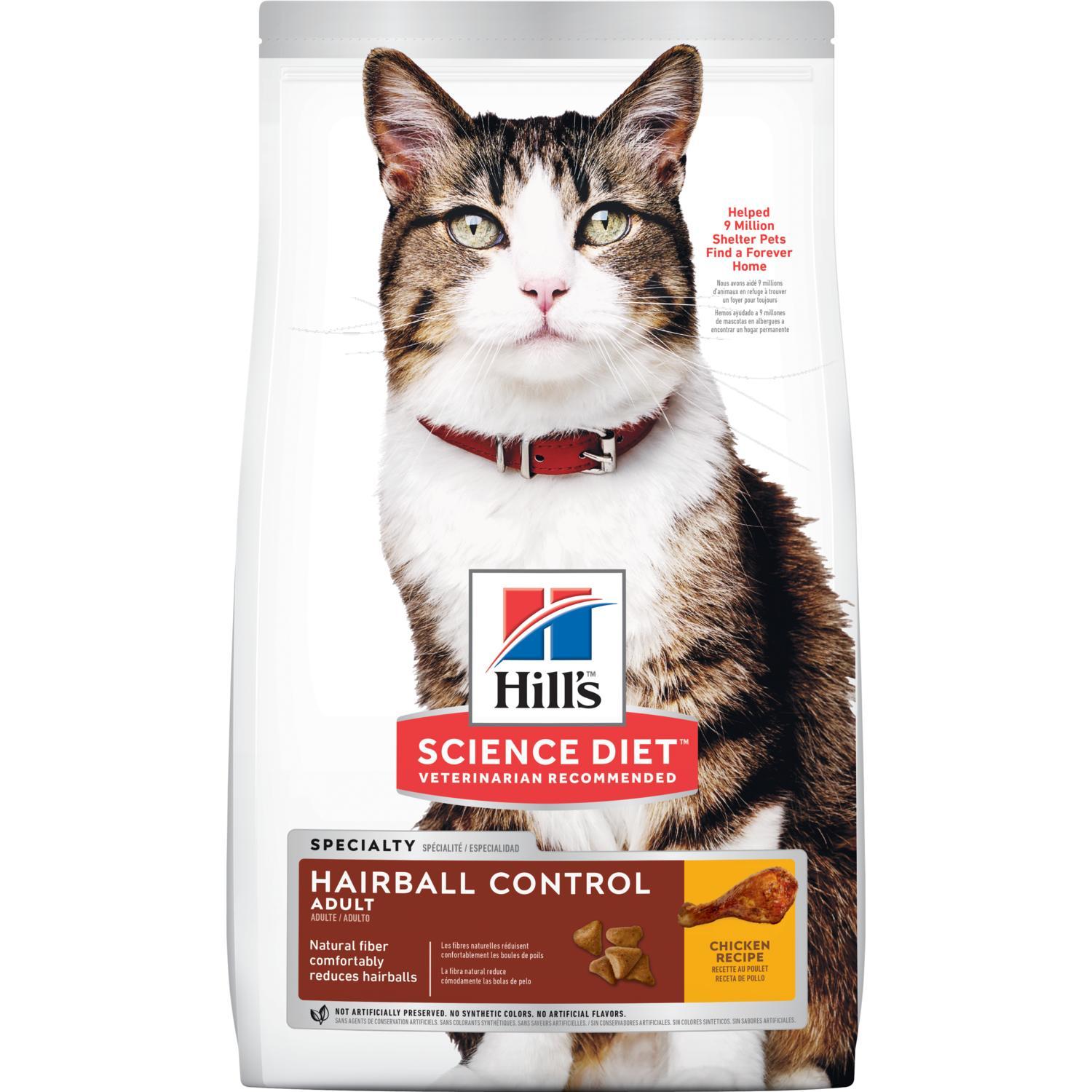 Hill's Tiernahrung, Hill's® Science Diet® Adult Hairball Control Katzenfutter