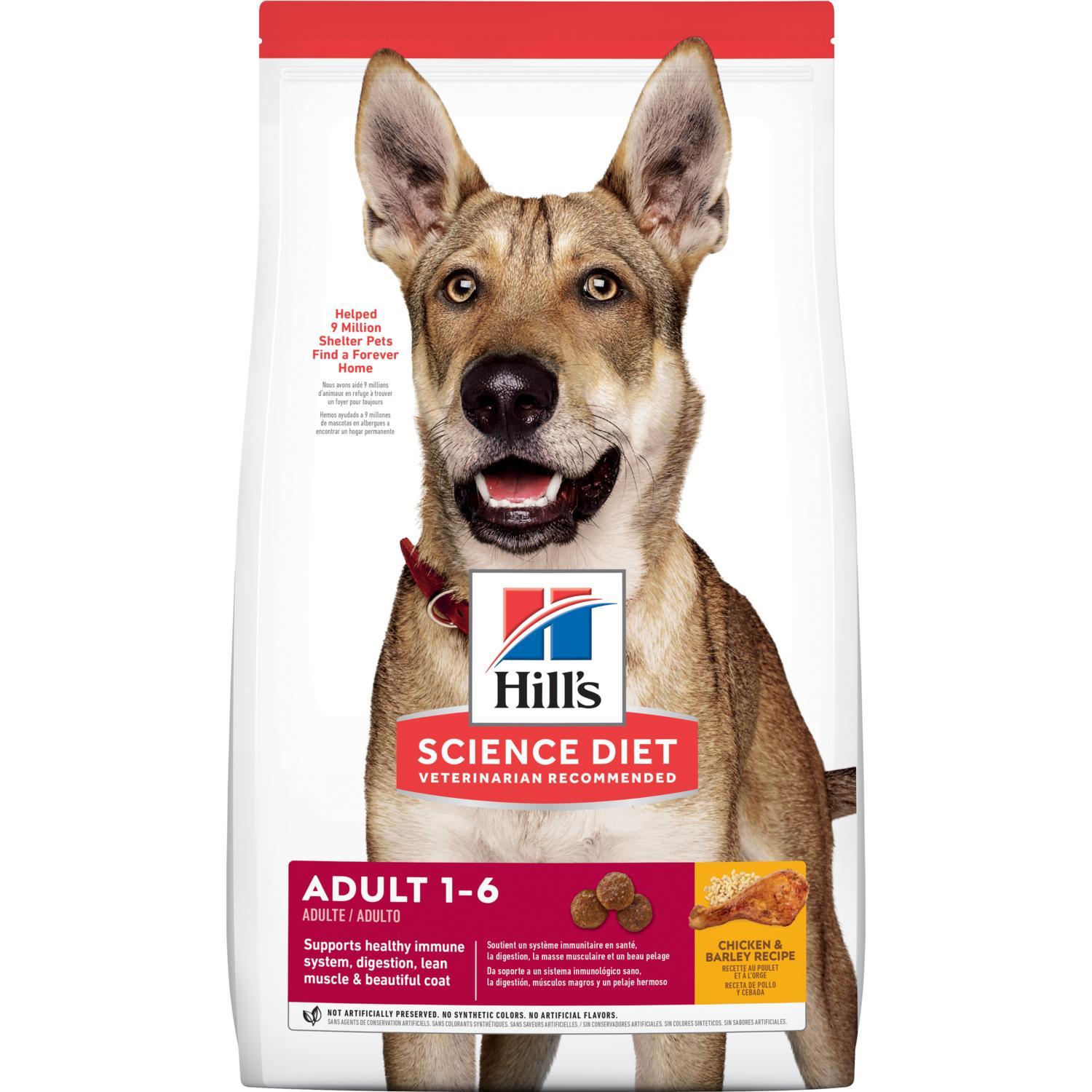 Hill's Tiernahrung, Hill's® Science Diet® Adult Huhn & Gerste Rezeptur Hundefutter