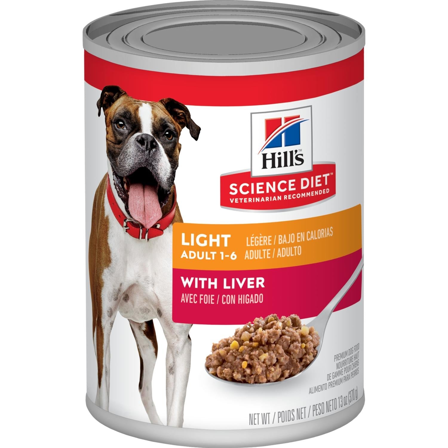 Hill's Tiernahrung, Hill's® Science Diet® Adult Light mit Leber Hundefutter