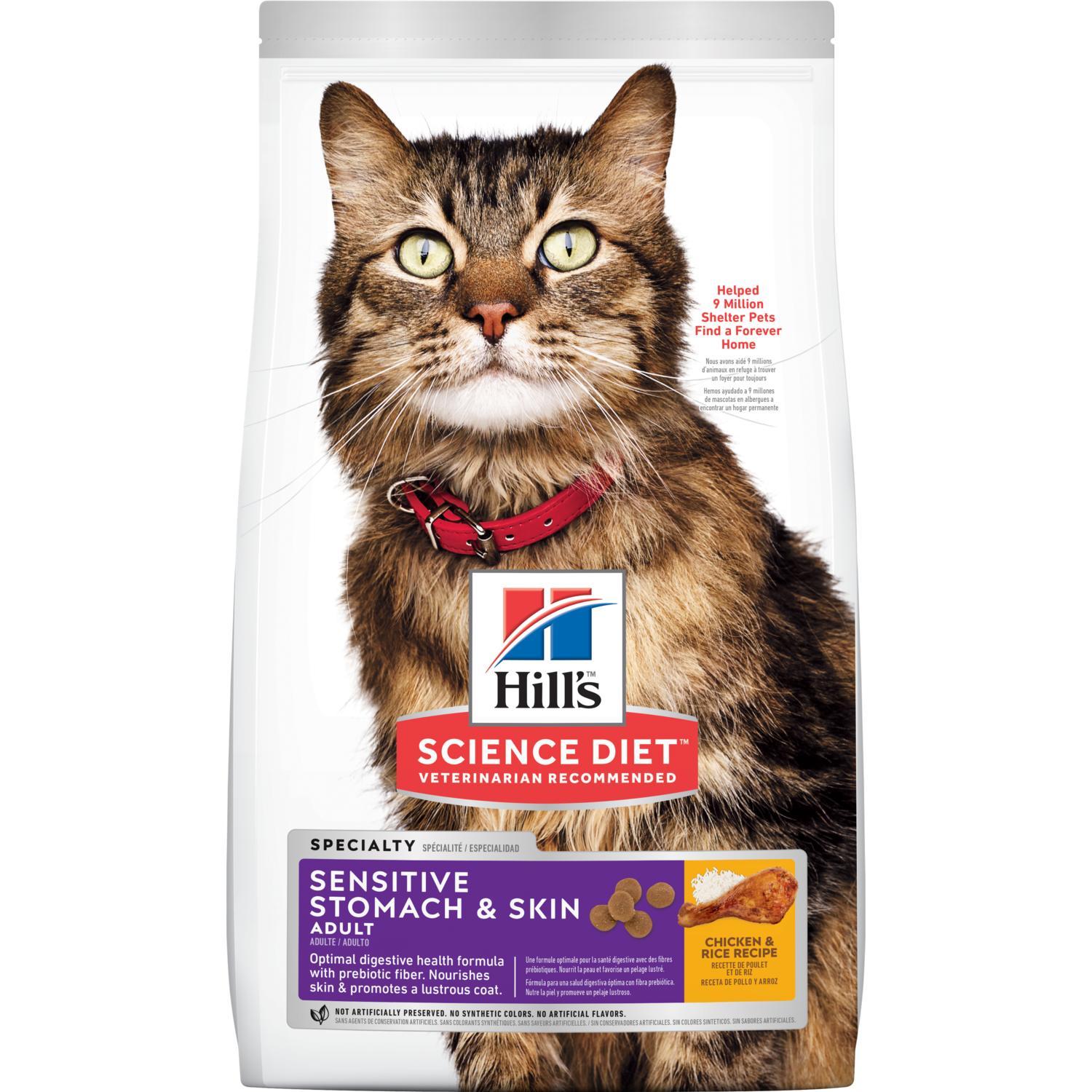 Hill's Tiernahrung, Hill's® Science Diet® Adult Sensitive Stomach & Skin Katzenfutter