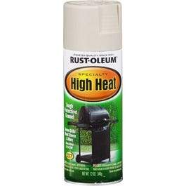 Rust-Oleum, Hochtemperatur-Sprühfarbe, flach, Silber, 12-oz.