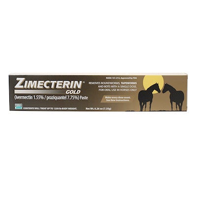 Pferde-Lagerhaus, Horse Warehouse Zimecterin Gold-Entwurmungsmittel