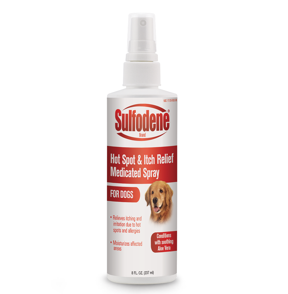 Sulfodene, Hot Spot & Itch Relief Medicated Spray für Hunde