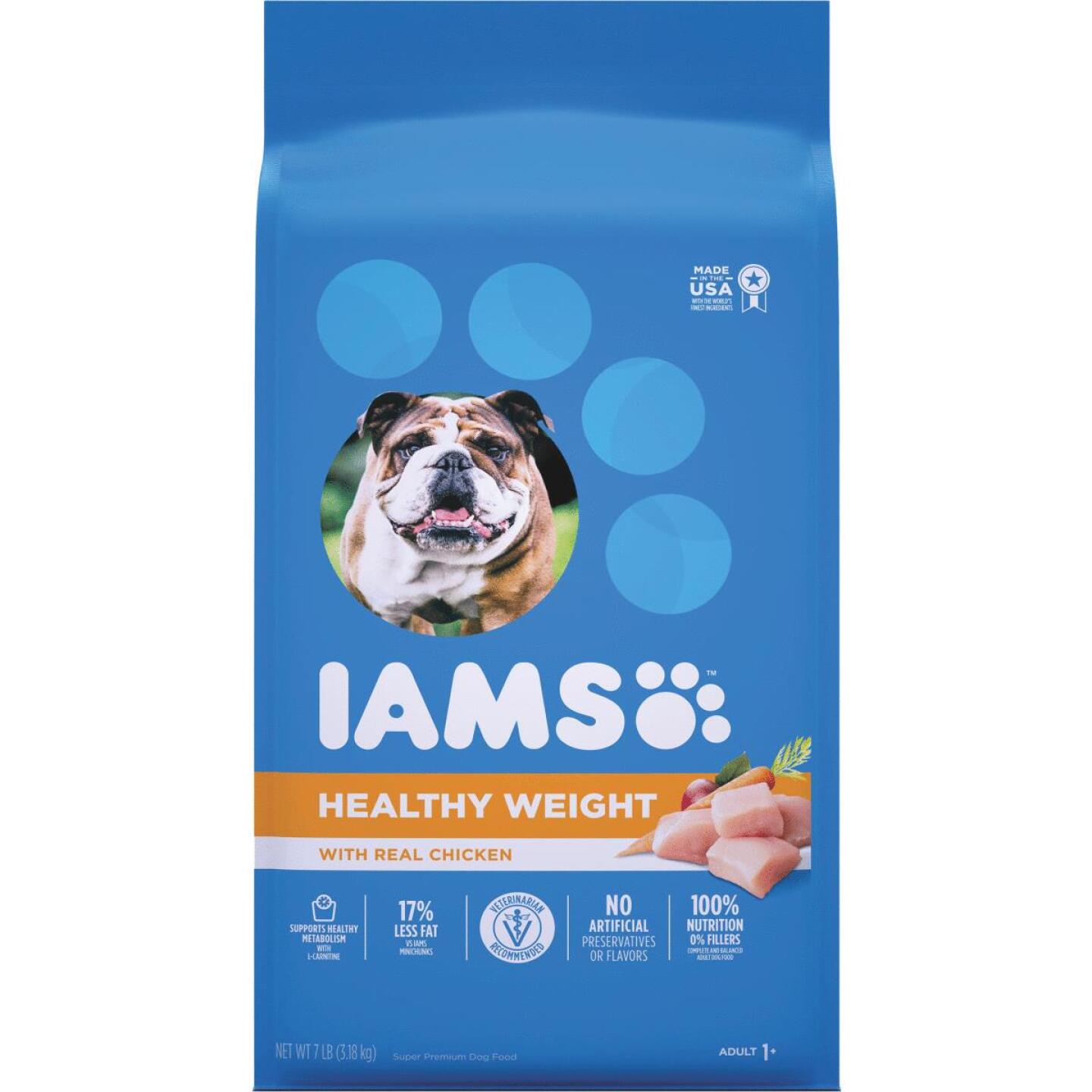 IAMS, IAMS Proactive Health Gewichtskontrolle 7 lb. Adult Trockenfutter für Hunde