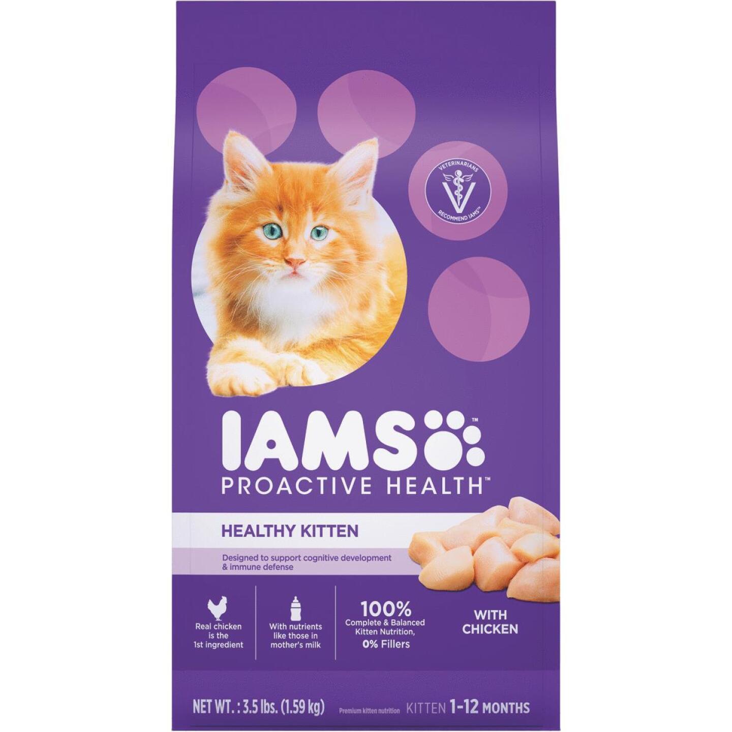 IAMS, Iam Proaktive Gesundheit 3,5 lb. Kätzchen Futter