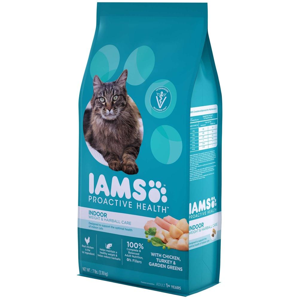 IAMS, Iams Proactive Health Indoor Weight and Hairball Care Trockenfutter für Katzen