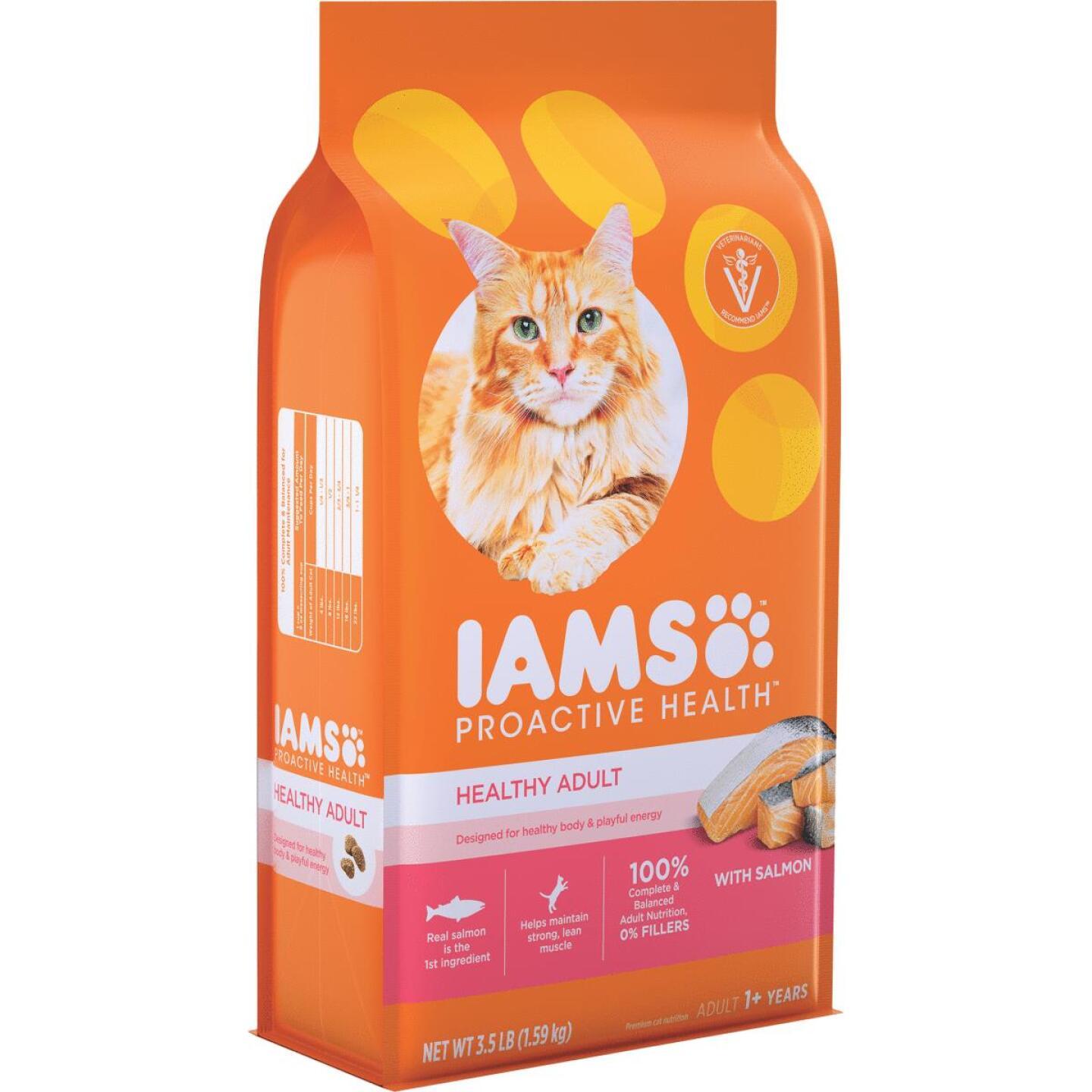 IAMS, Iams Proaktive Gesundheit 3,5 Lb. Lachs- und Thunfischgeschmack Katzenfutter für Erwachsene