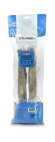 Isländisch+, Icelandic+ Hand Wrapped Cod Skin Long Chew Stick Dog Treats