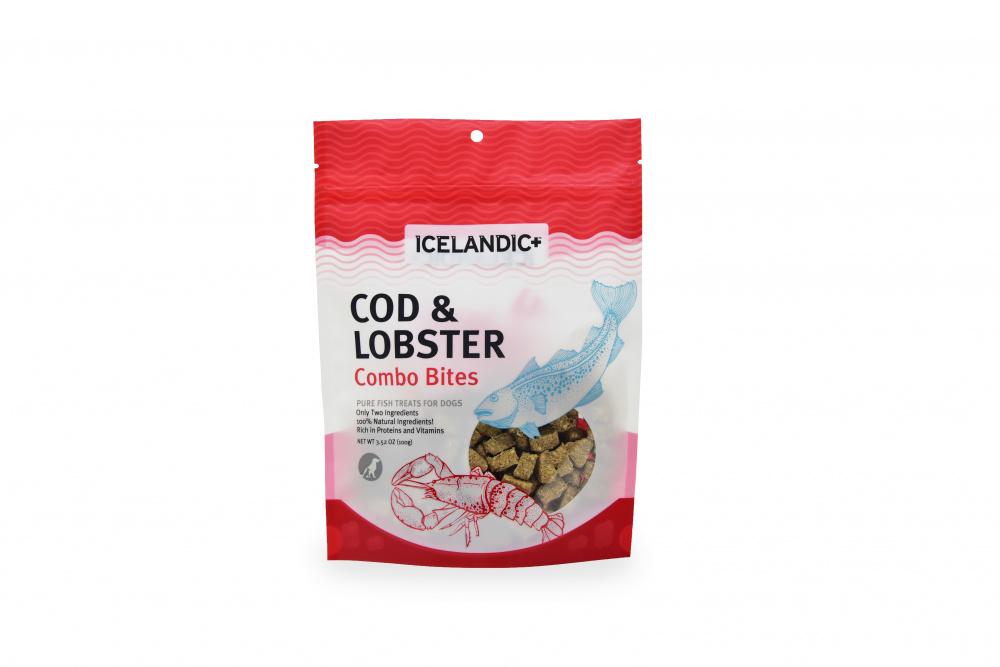 Isländisch+, Icelandic+ Kabeljau & Hummer Combo Bites Fisch Hundeleckerlis