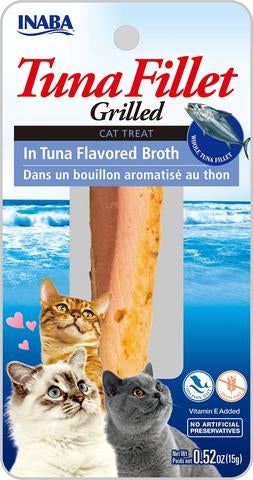 Inaba, Inaba Gegrilltes Thunfischfilet in Thunfischbrühe für Katzen