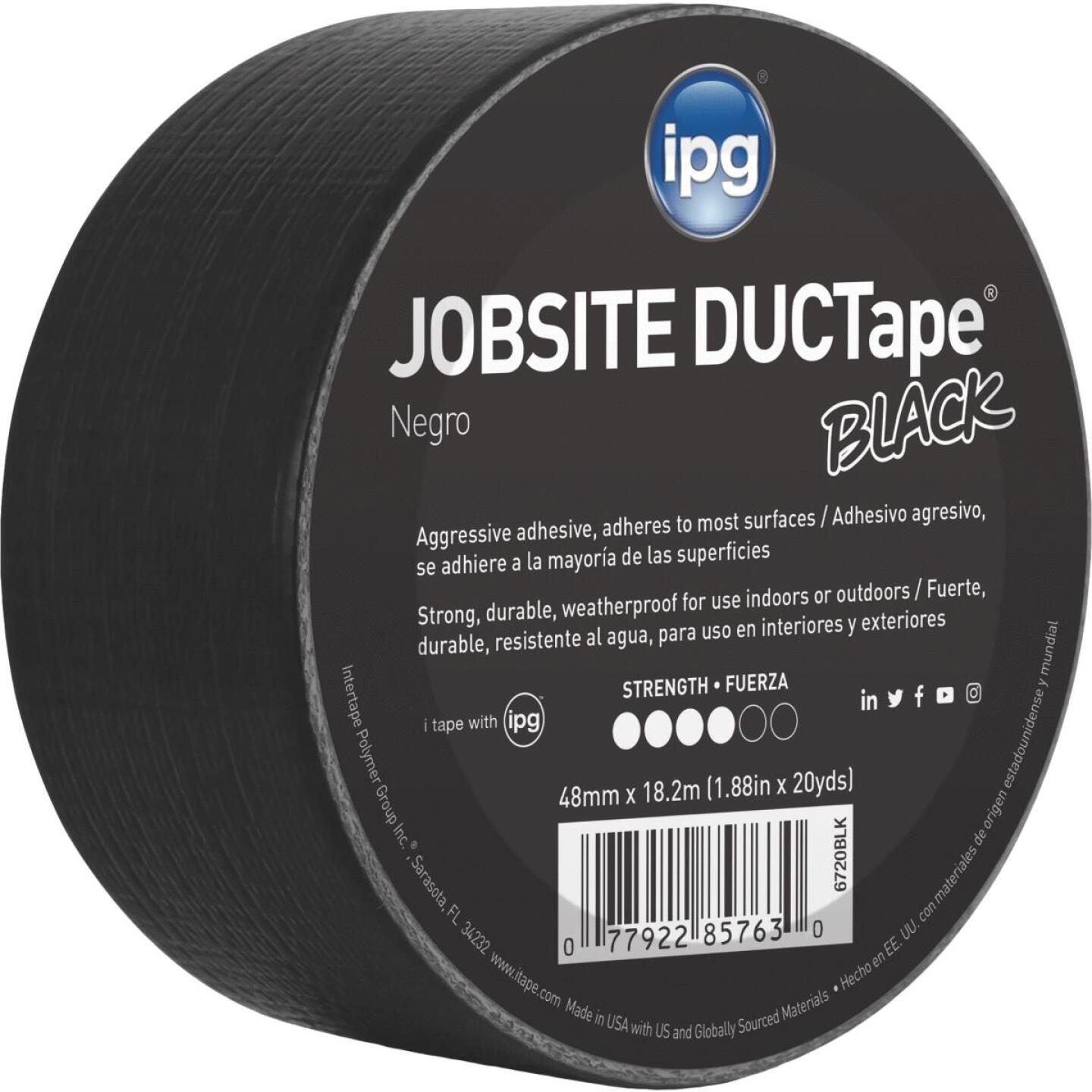 Intertape, Intertape DUCTape 1.88 In. x 20 Yd. Allzweck-Duct Tape, Schwarz