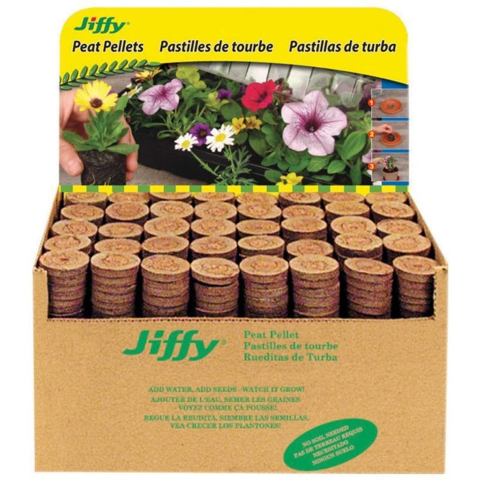 Jiffy, JIFFY-7 Pflanzenstarter-Pellets Display