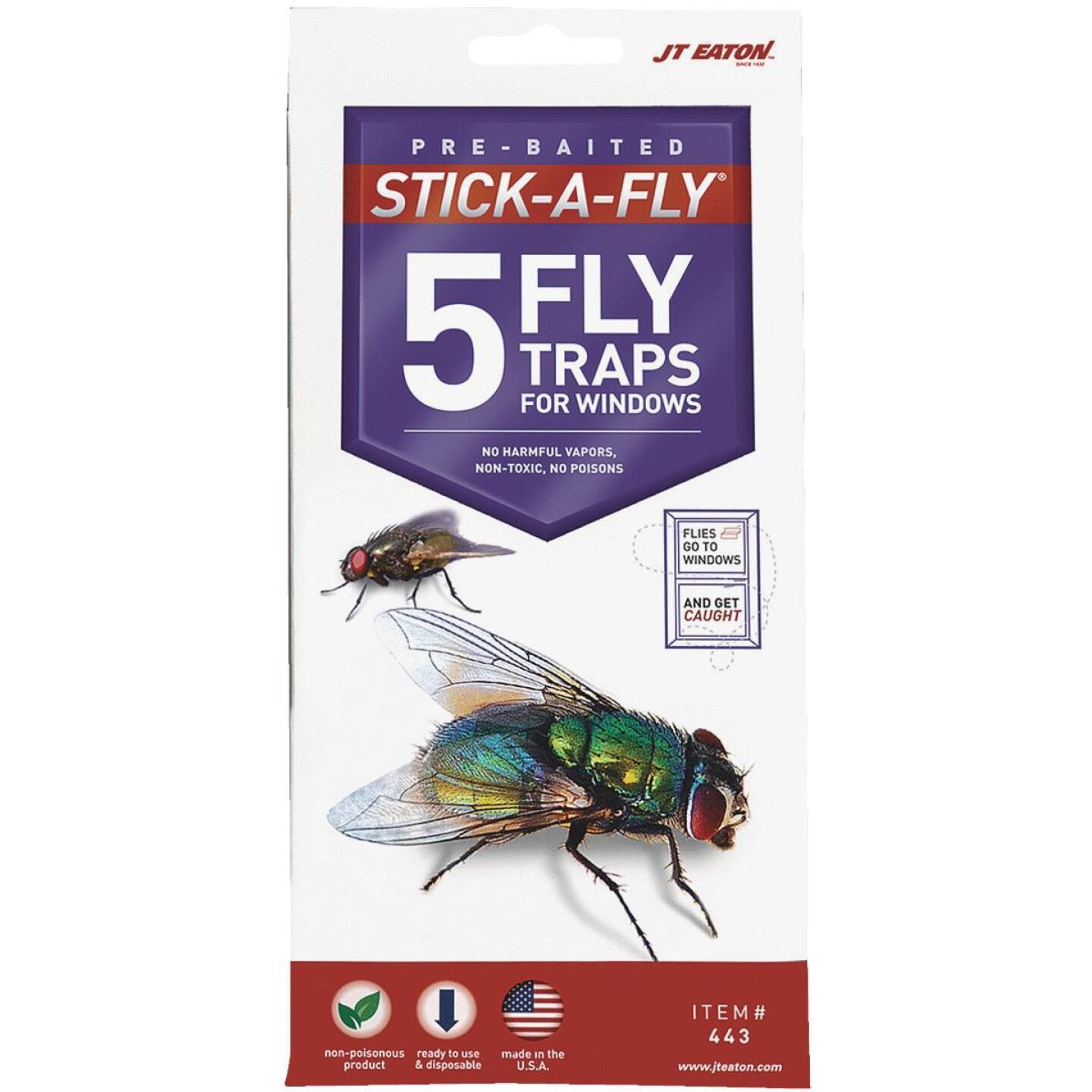 JT Eaton, JT Eaton Stick-A-Fly Einwegfliegenfalle für Innenräume (5er-Pack)