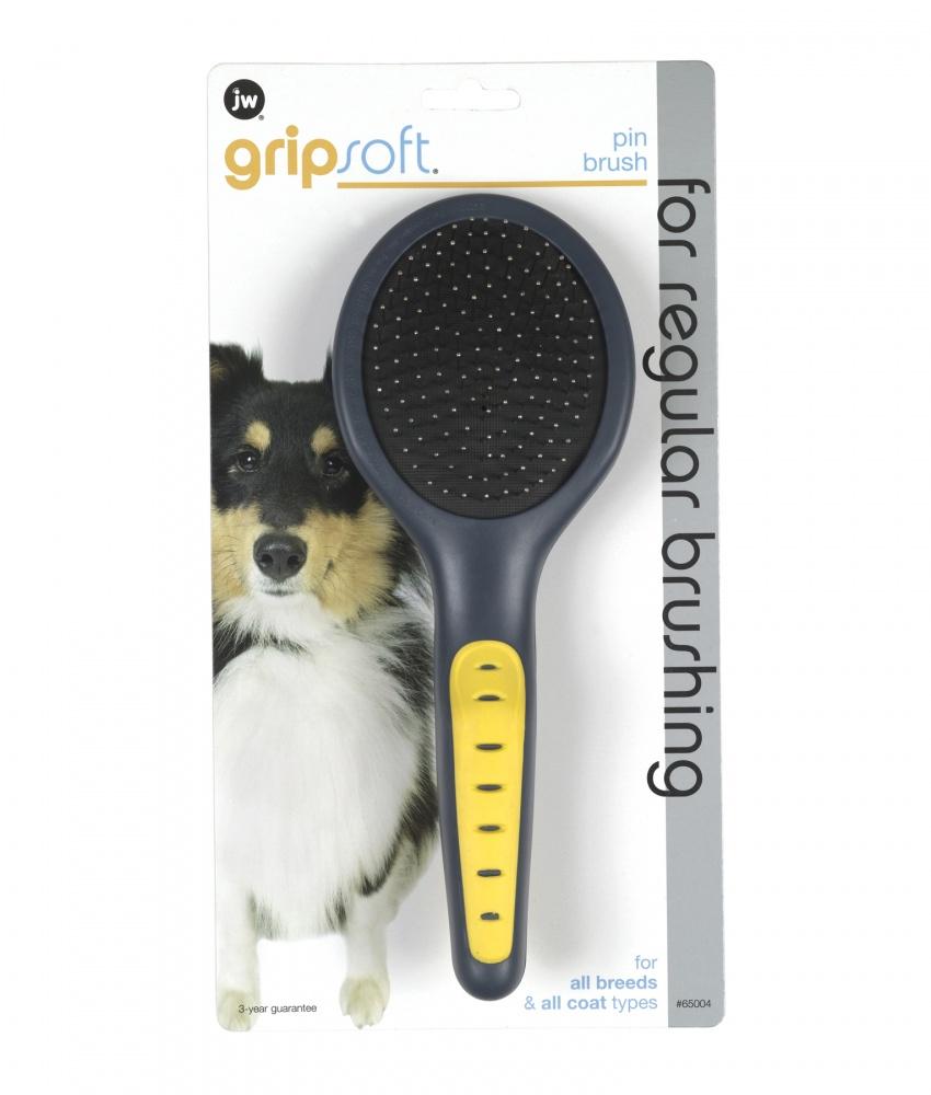 JW, JW Pet Gripsoft Pin Brush für Hunde