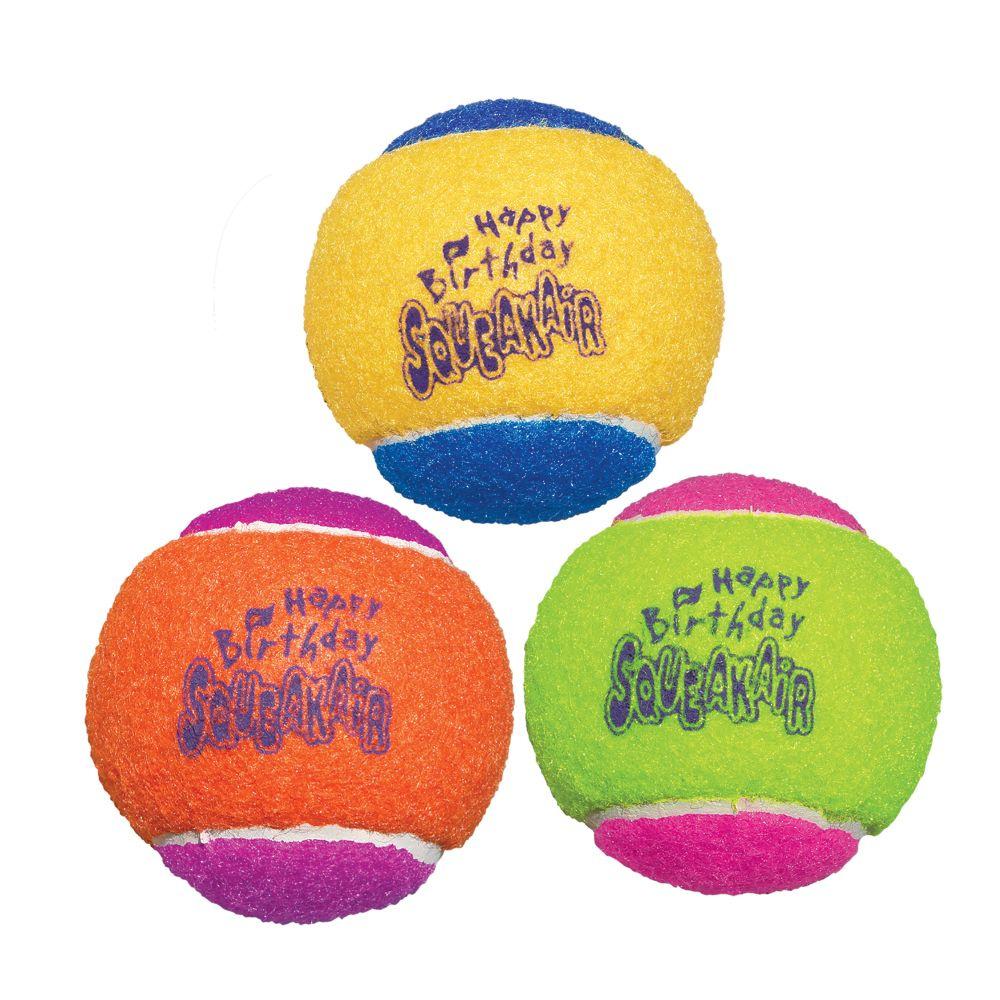 KONG, KONG AirDog Squeakair Birthday Balls Hundespielzeug