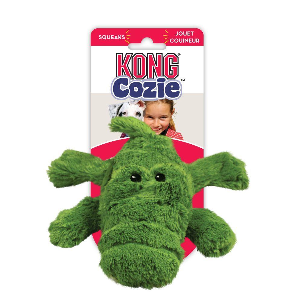 KONG, KONG Ali Alligator Cozie Plüsch Hundespielzeug