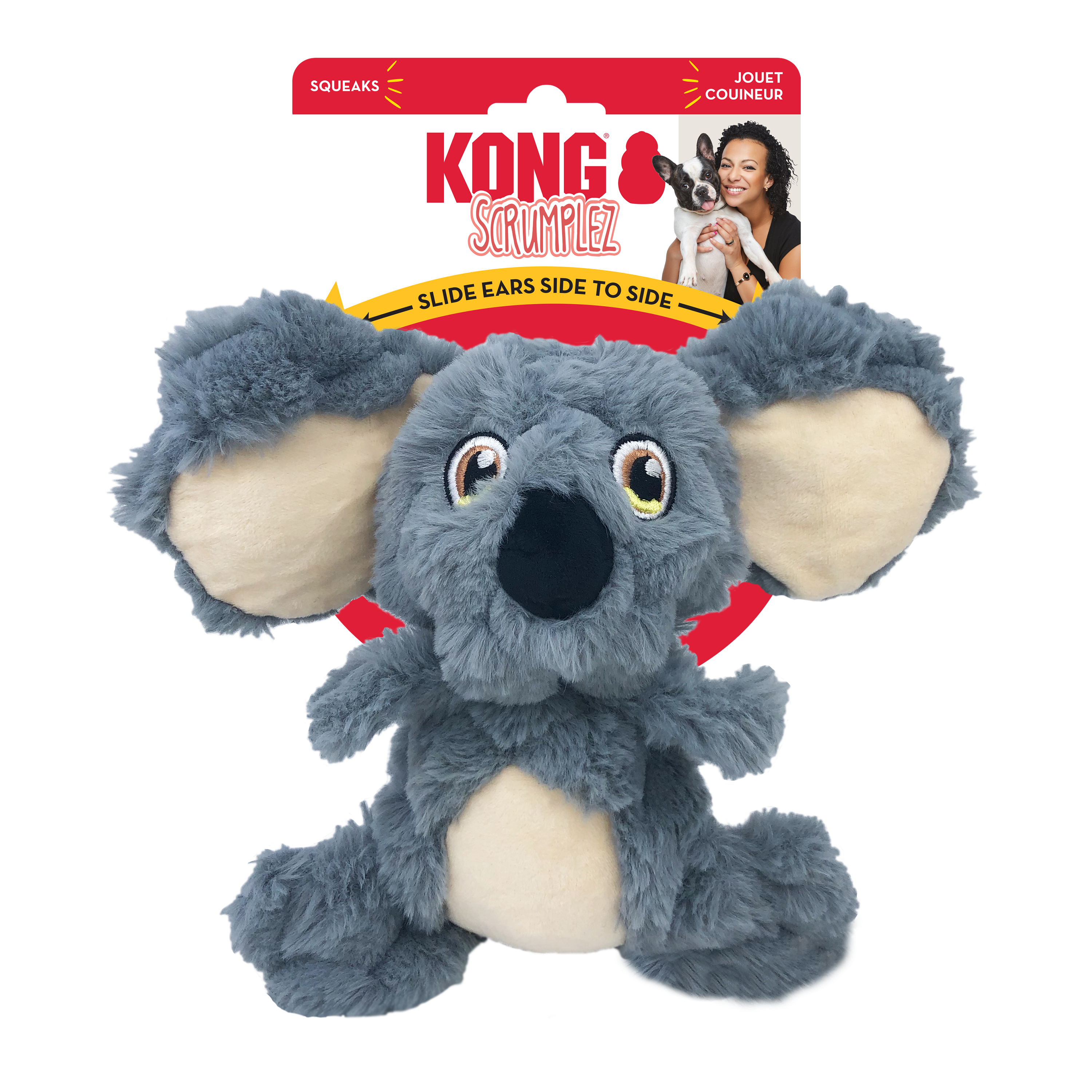 KONG, KONG Scrumplez Koala Hundespielzeug