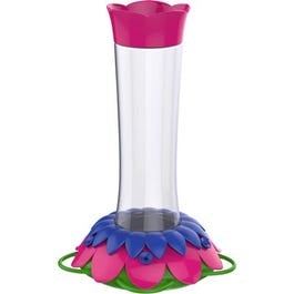 Die Natur, Kolibri-Futterspender, Glas, Purple Fuchsia, 5fach