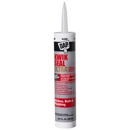 Dap, Kwik Seal Ultra Premium-Silikondichtmasse für Küche und Bad, klar, 10,1 oz.