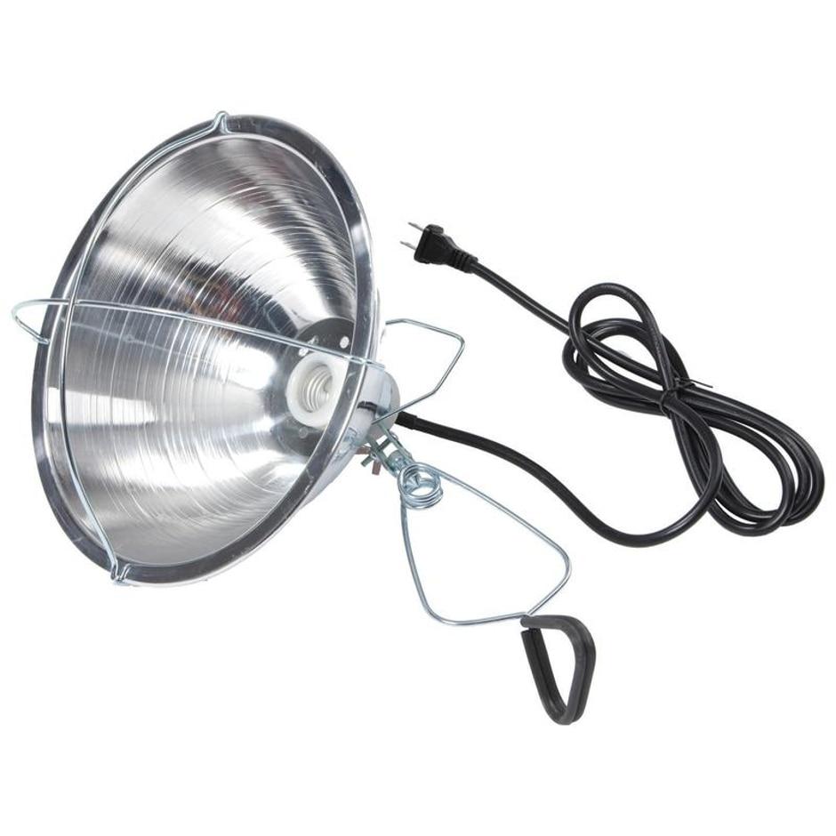 Kleiner Riese, LITTLE GIANT BROODER REFLEKTORLAMPE MIT KLEMME