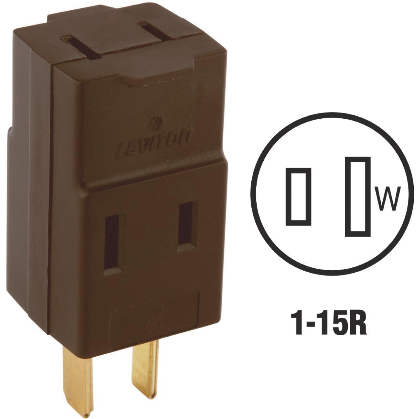 Leviton, Leviton Brauner 15A 3-Ausgangs-Würfelabgriff